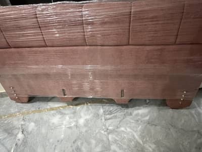 Boucle Fabric Bed for Sale