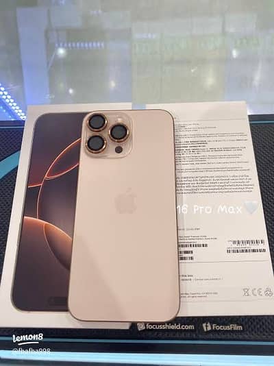 16 pro max 256gb factory