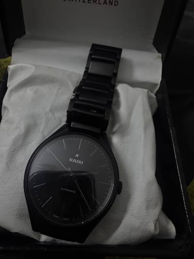 Original Rado True Automatic Black Ceramic – 10/9 Condition