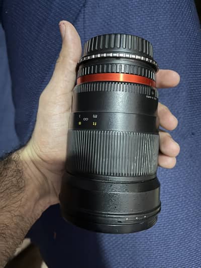 Samyang 35mm T1.4 Manual Lens EF mount condition 8/10