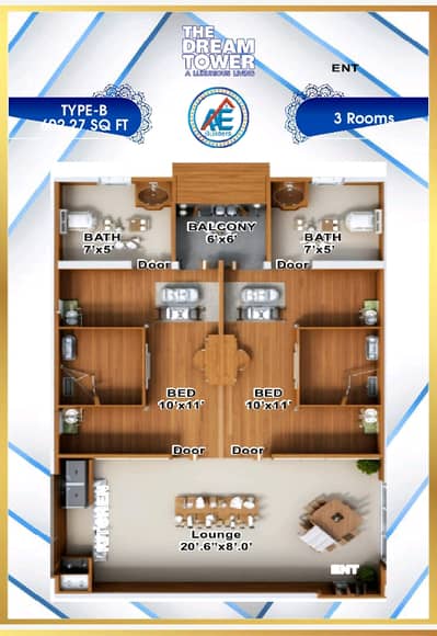 The Dream Tower Flat For Sale