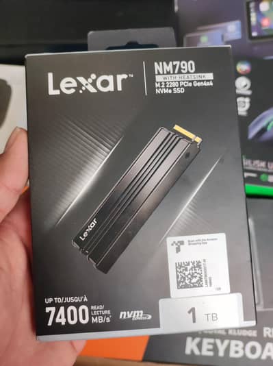 Lexar NM790 1TB M. 2 2280 PCIe Gen 4x4 NVMe SSD