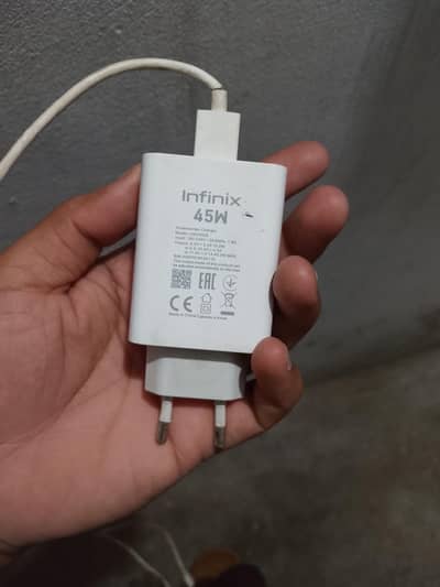 Infinix original 45 watt charger zero 40
