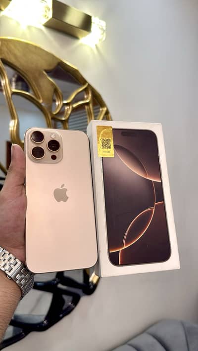 iPhone 16 Pro Max Pta Approved (10/10) (Phy+ E sim)