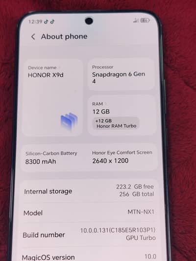 Honer X9d 03229628862call and WhatsApp