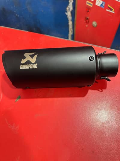 Akrapovic exhaust muffler