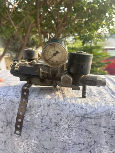 Genuine CNG Gas Kit Regulator with Gauge – Original Part with Cylinder