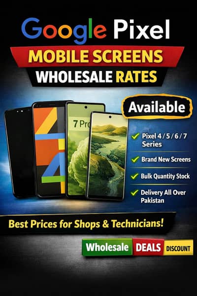 Google Pixel Mobile Screens Available Wholesale Rate