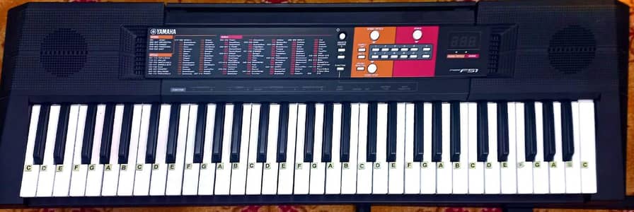 Yamaha PSR‑F51 Keyboard / Piano for Sale – Good Condition
