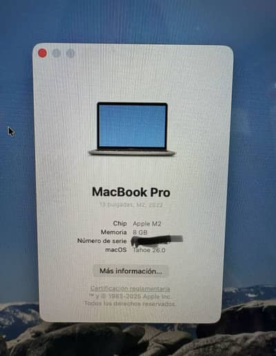 MacBook Pro M2 (2022) – 14” with Touch Bar 