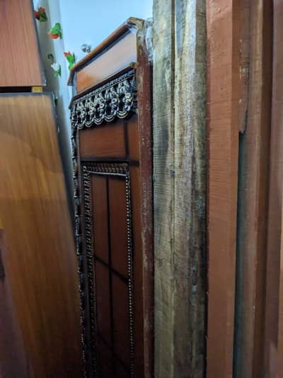 Bed Set Wooden Double Bed