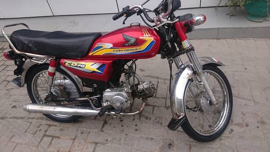 HONDA CD 70 URGENT SALE