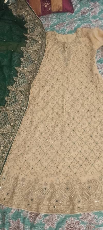 Heavy embroidery maxi