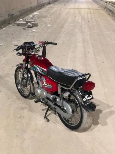 Honda cg 125 2023 model Karachi number