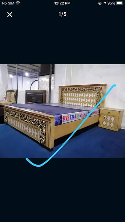 Bed dressing side tibals