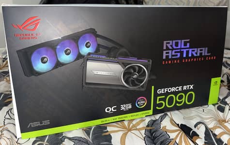 [BOX ONLY] RTX 5090 ASTRAL LIQUID COOLED ASUS ROG STRIX