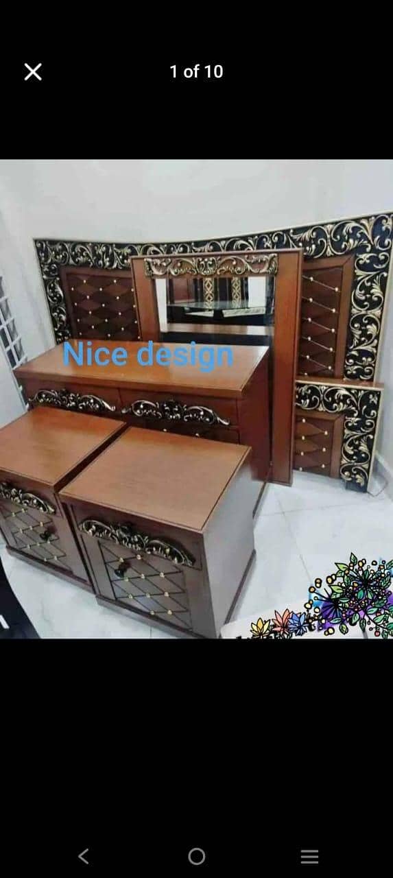 Bed dressing side tibals 10