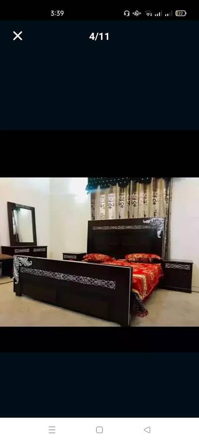 Bed dressing side tibals