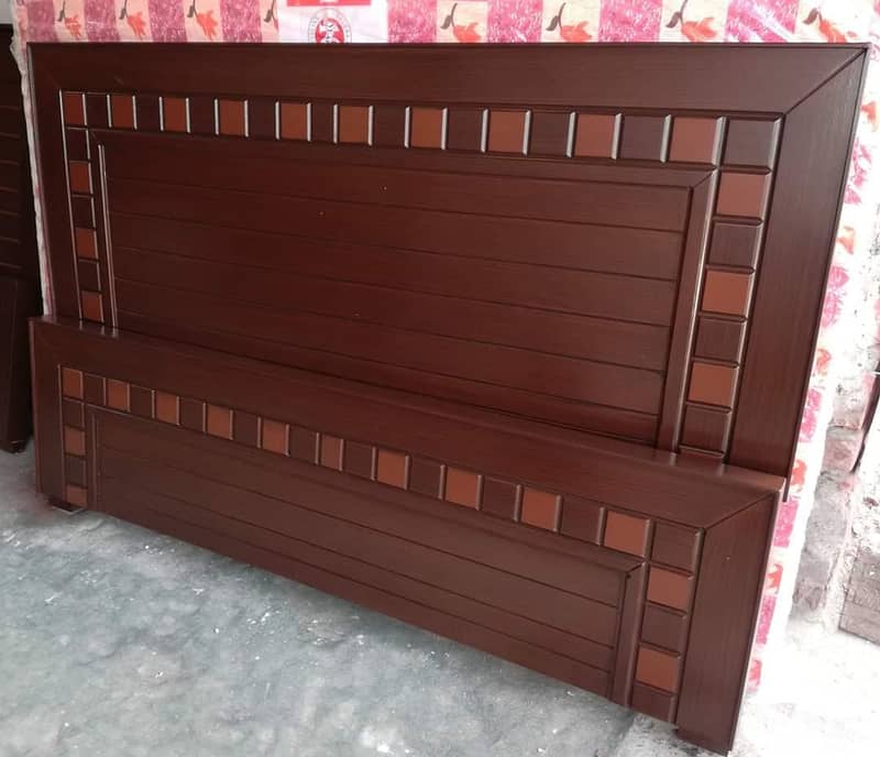 King Bed/wooden bed set/bed side tables/bed dressing table/almari 1
