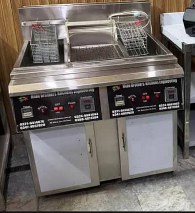 double fryer LPG