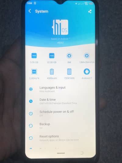 Tecno spark 4 with box