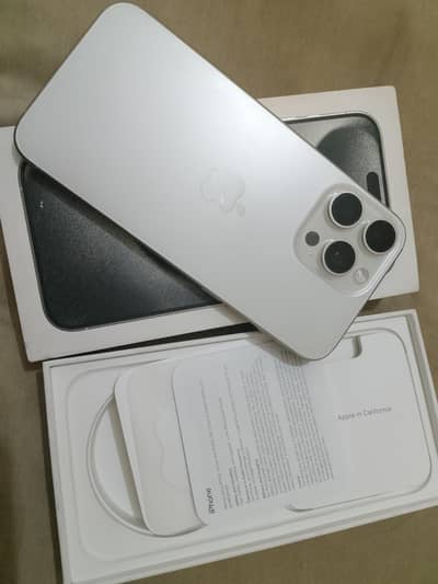 I phone 15 pro max pta aprove 256 gb