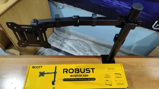 Monitor Arm . Robust Boost monitor arm . Gaming arm . Monitor stand