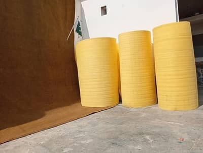 carpet for sale 16*14. brown color with under ply and good condition