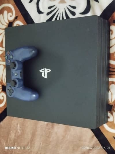 PS4 Pro 1TB – Excellent Condition – With Controller