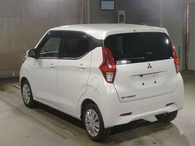 mitsubishi ek wagon M 4.5 grade verifiable sheet  pearl white