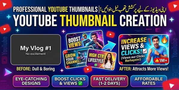 YouTube Thumbnail & Social Media Post