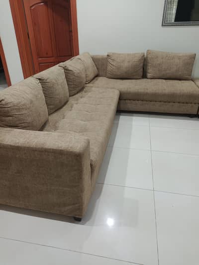 room furniture bed L shape sofa