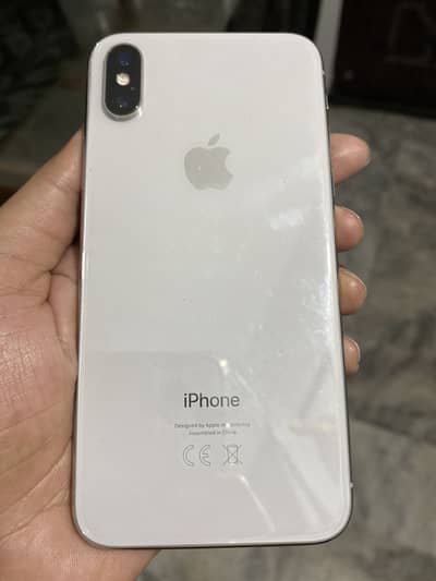 Iphone X 256gb White Approved (Face ID Not Working)