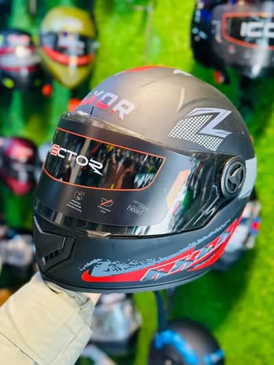 Burrak full face helmet for bike