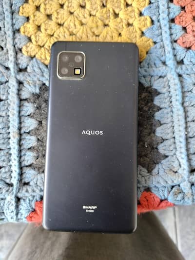 sharp aquos sense 5g, with charger