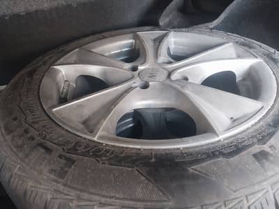 4 rims with Tyre 165 /65/ R14