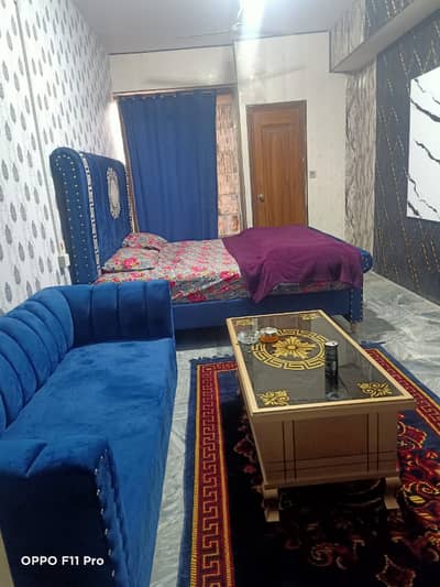 Studio Furnished Apartment Available for Rent in Prime location. 0317*7859*451