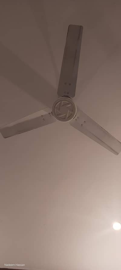 5 Ceiling Fans & 1  NasGas Hob 5 Burner