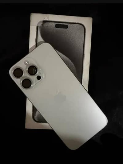 Iphone 15 pro max  jv with lush condition 10/10