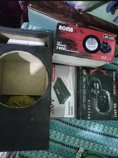 Basetube Speaker and amlifier