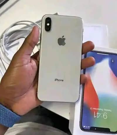 iPhone X 64GB only WhatsApp number 03468444939