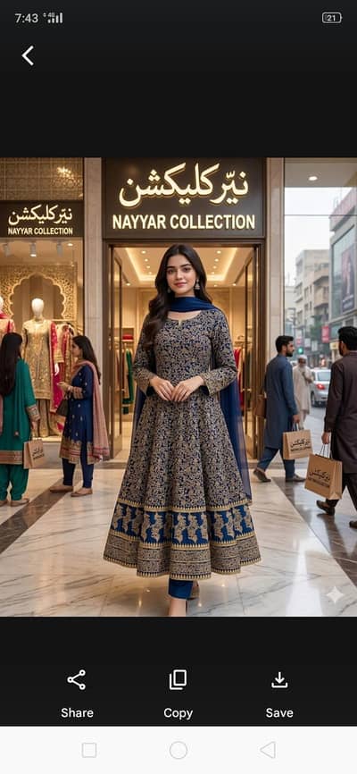 New woman 3 PCs suits for Eid clothes