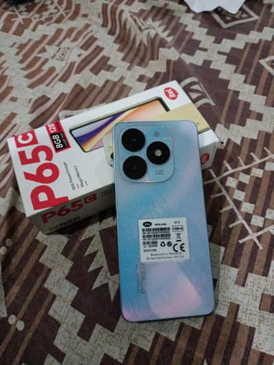 itel p65c complete box in warranty