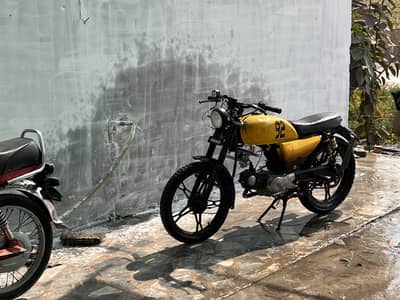 United 70cc 2015 Cafe Racer Style – Modified Engine – Buy & Ride