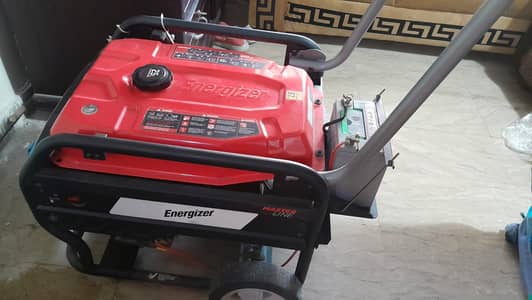 Energizer 8.3KW Generator Brand New with Gas Kit & Battery