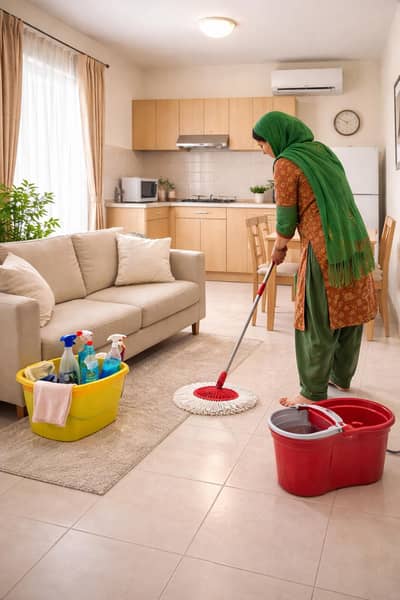 گھر کے کام کاج کے لیے عورت کی ضرورت