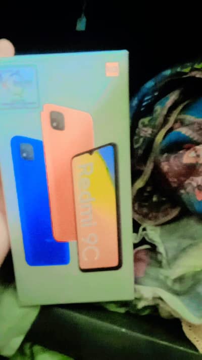 Redmi 9c 3/64 good condition completely box charger