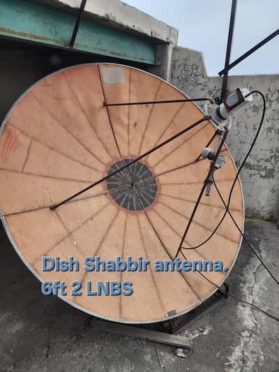 6ft Dish Shabbir antenna. 2nd china antenna