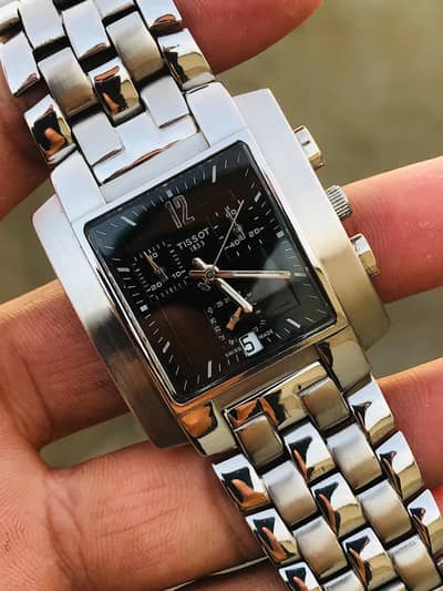 TISSOT TXL SILVER  CHRONOGRAPH