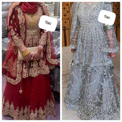 WEDDING DRESS/BRIDAL DRESS/BRIDAL LEHANGA/MAXI/WALIMA/BARAT